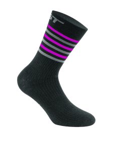 Chaussettes Hiver Gist Climatic Noir-Violet 36-39 (Paire) Antibacterien -5874