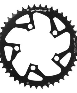Plateau VTT 5 Branches D.94 Stronglight Triple 44 Dents Noir Exterieur Alu 7075 8-9V.