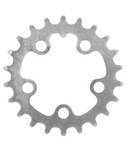 Plateau VTT 5 Branches D.58 Stronglight Triple 22 Dents Interieur Noir Alu 7075 8-9V.