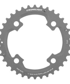Plateau VTT 4 Branches D.104 Pour Shimano Xtr M980 Stronglight Double Ht3 36 Dents Exterieur Noir (Pour Interieur 22 Dents) Non Filete 10V.