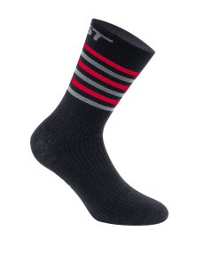 Chaussettes Hiver Gist Climatic Noir-Rouge 40-43 (Paire) Antibacterien -5874