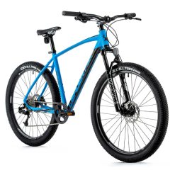 Velo Musculaire VTT 29 Leader Fox Sonora Bleu Mat 8V Cadre 20 Pouces (Taille Adulte 180 À 188 Cm)