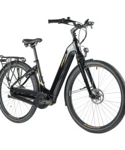Velo Electrique-Vae City 28 Leader Fox Neba Mixte Noir 8V Shimano Nexus Moteur Central Bafang M420 36V 80Nm Batterie 15Ah (18'' - H46Cm - Taille M - Pour Adulte de 168Cm À 178Cm)