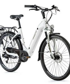 Velo Electrique-Vae City 26 Leader Fox Lotus Mixte Blanc 7V Moteur Roue Ar Bafang 36V 45Nm Batterie 15Ah (20'' - H52Cm - Taille L - Pour Adulte de 178Cm À 185Cm)