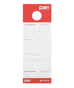 Fiche Reparation Velo Gravity Pour Atelier (Paquet de 100 Fiches)