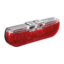Eclairage Velo Vae - E-Bike Arriere Fixation Porte Bagage 50mm Trelock Ls614 Bike-I 6-12V 20Lux Noir Compatible Vae - Visible A 500M Fonction Feu Stop A L'Arret