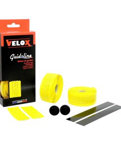 Ruban de Guidon Guidoline - Cintre Velox Gloss Perfore Jaune Brillant - Guidoline