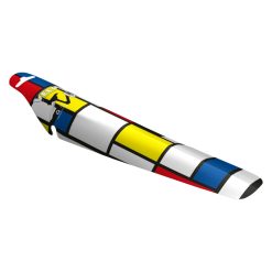 Garde Boue Route-VTT Clipsable Ar Velox Colori Mondrian Clipsable Sous La Selle (Vendu A L Unite)