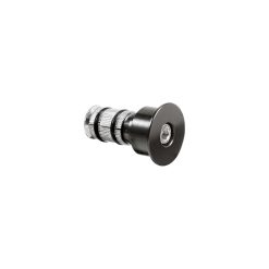 Adaptateur Pour Retroviseur Velo Ergotec Aluminium Noir (Pour Modele M-77, M-88, M-99)