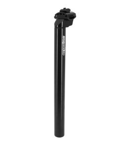 Tige de Selle Route-VTT Ergotec Patent Aluminium Noir Diam 30.6 mm L 350 mm Recul 18 mm (Homologue Niveau 2)