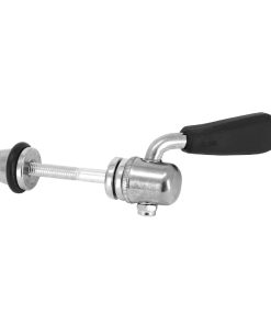 Blocage Rapide de Selle Ergotec Acier Noir-Chrome M6 X 60mm (Vendu A L Unite)