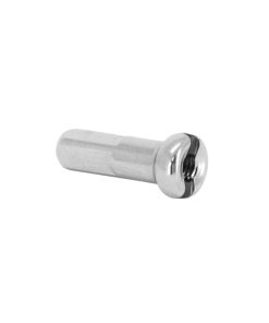 Ecrou de Rayon Mach1 Argent Alu Pour Rayon 2.3mm - Diametre Sous Tete 3.92mm (Unite En Vrac Pour Atelier)