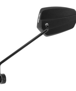 Retroviseur Velo Gauche Ergotec M-77 L Plastique-Acier Noir (Miroir 120 X 80 X 55 mm)