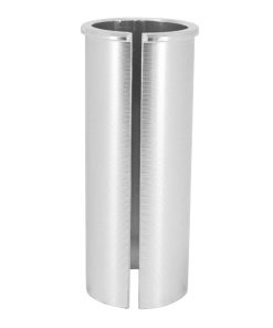 Reducteur Tige de Selle-Cadre 27.2 À 31.2 mm L 80 mm Alu Argent