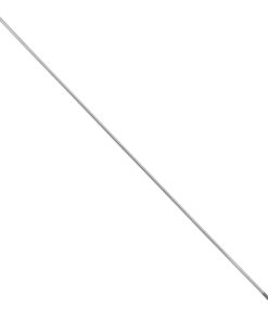 Rayon Pour Filiere Galva Argent 2mm L 295mm Tete Coudee (Vendu A L'Unite Sans Ecrou) - Voir 180196 Tete Coudee Pour Ecrou