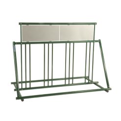Garage 8 Velos Exterieur (Avec Emplacement Pour Publicite) -Bicisupport-