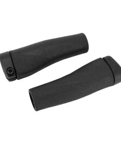 Poignee City Herrmans Grip Clik Ergonomique Noir L123mm Serrage Lock (Paire Sur Carte) - Pour Vae et Loueur