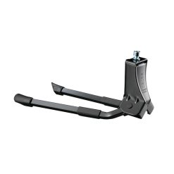 Bequille Velo Double Centrale Ursus Hooper Foot 26" Pliable Alu Noir (275mm) - Supporte Poids 50Kgs (Livre Sur Carte)