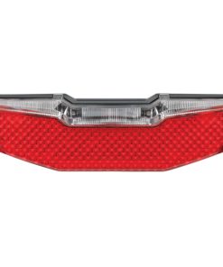 Eclairage Velo Vae - E-Bike Arriere Sur Porte-Bagage Axa Blueline 6V Steady Entraxe 50mm Compatible Dynamo (Eclairage A L'Arret 4 Minutes) - Visible A 600M