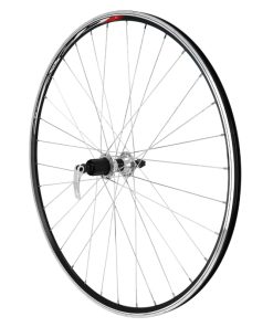 Roue Route Patin Blocage 700 Elan Cfx Noir Arriere Moyeu Velox Noir Cassette Type Shimano 10-9-8V 32 Rayons Galva Jante 13C