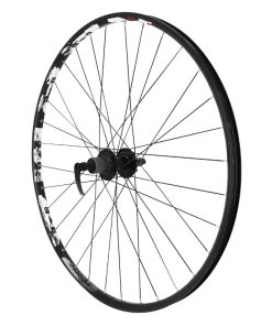 Roue VTT Disque Blocage 29" Karma Arriere Noir Moyeu Disque 6 Trous Cassette Type Shimano 11-10-9-8V 32 Rayons Jante 21C