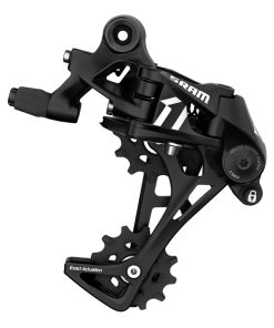 Derailleur Route - Gravel Arriere SRAM 11V. Apex Chape Longue Noir Mono Plateau (Pignon Max 42 Dents)