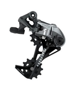 Derailleur Route - Gravel Arriere SRAM 11V. Force Chape Longue Noir Mono Plateau