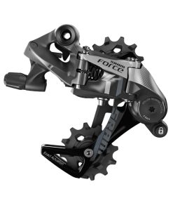 Derailleur Route - Gravel Arriere SRAM 11V. Force Chape Moyenne Noir Mono Plateau