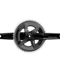Pedalier Route SRAM 12V. Rival Alu Gravel Axe Integre Dub 172.5mm 46X33 Dents Entraxe Plateaux 107mm (Sans Cuvettes)