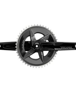 Pedalier Route SRAM 12V. Rival Alu Gravel Axe Integre Dub 172.5mm 48X35 Dents Entraxe Plateaux 107mm (Sans Cuvettes)