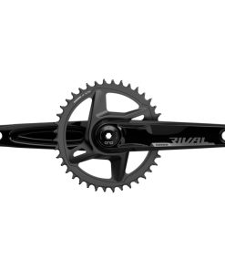 Pedalier Route SRAM 12V. Rival Alu Gravel Axe Integre Dub Wide 170mm 40 Dents Entraxe Plateaux 107mm (Sans Cuvettes)