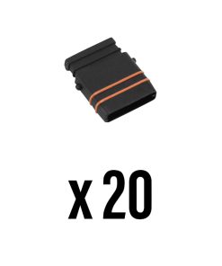 Connectique Brose - Plug Pour Fermer Une Connexion Electrique Non Utilisee Ref C51636 (Vendu Au Sachet de 20)