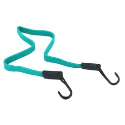 Sandow - Tendeur Velo Plat Double Fil Avec Crochets 0.80M Vert - Resiste 40Kgs (Vendu A L Unite)