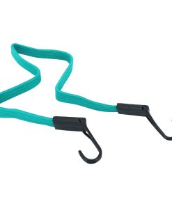 Sandow - Tendeur Velo Plat Double Fil Avec Crochets 0.80M Vert - Resiste 40Kgs (Vendu A L Unite)