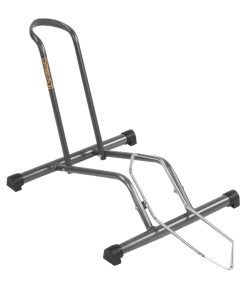 Presentoir-Support 1 Velo Officine Parolin Stabilus Fixation Roue Avant Ou Arriere Compatible 26"-27.5"-29"-700C Gris - En Vrac -Gist-