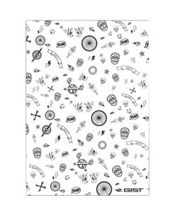 Bandana Gist Tatoo Blanc - 5886