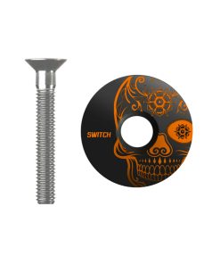 Capot Jeu Direction Switch Skull Noir-Orange