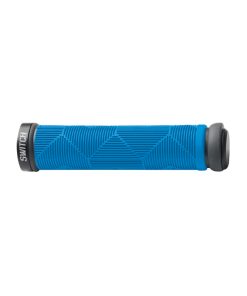 Poignee City-VTT Switch Kaleido Avec Lock-On Chc Bleu (Paire)