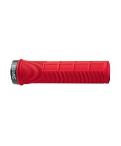 Poignee City-VTT Switch Supergrip Lock-On Rouge (Paire)