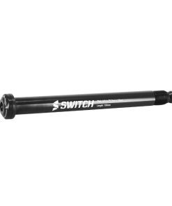 Axe Traversant - Blocage Roue Avant Switch Filetage M14 X 1.5 mm Fox 15 X 110 Noir (155 mm Hors Butee Dont Filetage 16 mm - Avec Cle Chc Pour Demontage)