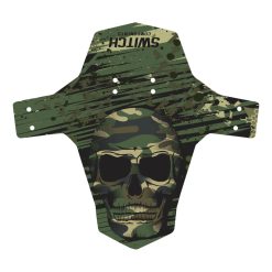 Garde Boue VTT Avant 26"-27.5"-29" Switch Tete de Mort - Army -1096
