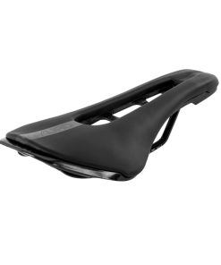 Selle Skuad Route Dakota Noir Avec Trou Central Rail Metal 257X141mm