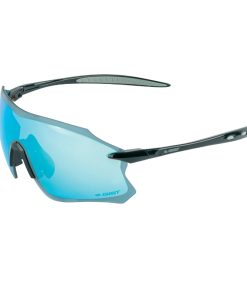 Lunettes Velo Adulte Gist Pack Monture Noir Verres Solaires Miroir Bleu - Protection 100% Uv - Uva - Uvb) Ultra Legere (Verre Cat 3)