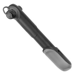 Pompe Mini Route-VTT Giyo Gp Resine Noir Telescopique Vp-vs (Fixation Porte Bidon Ou Poche Maillot) (Sur Carte) - Lg 177mm et 8 Bars