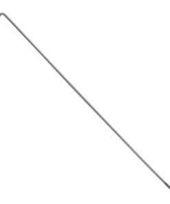 Rayon E-Bike Inox Argent 2.3mm L 252mm Tete Coudee (Vendu A L'Unite Sans Ecrou) - Voir 185897 Pour Ecrou