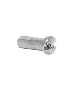 Ecrou de Rayon Sapim 14mm Argent Alu Pour Rayon 2.3mm (Unite)