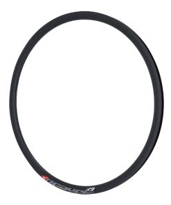 Jante Route 700 Gravel Pulse 19 Noir 32T. Disque Tubeless Ready Double Paroi Profil 28mm - 622X19C