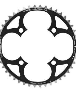 Plateau VTT 4 Branches D.104 Ta Chinook Triple 46 Dents Exterieur Noir Alu Pour Shimano - SRAM - Race Face - Fsa 8-9V.