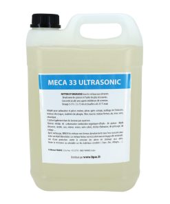 Detergent Nettoyeur-Bac Ultrasons Professionnel Meca33 5L (Pieces Motos et Pieces Velos) (Dilution 2%)