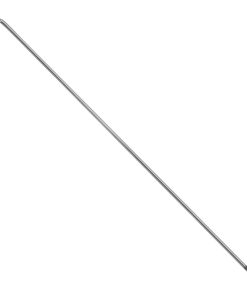 Rayon Leader Fox Inox Argent Tete Coudee Lg 203 Diam 2.3mm Pour Lotus - Holand - Arimo 26" (Vendu A L'Unite Sans Ecrou) - Voir 185897 Pour Ecrou